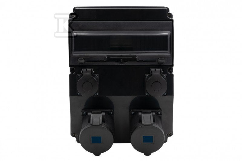Rozdzielnica CAJA 12M SCENIC - gniazda proste 2x16A 3p, 2x230V