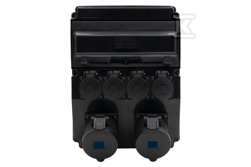 Rozdzielnica CAJA 12M SCENIC - gniazda proste 2x16A 3p, 4x230V