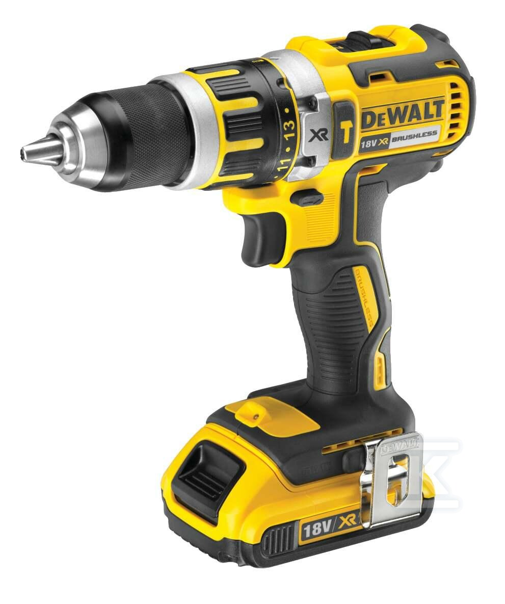 18V XR Zestaw dwóch narzędzi bezszczotkowych - 2 X 5 Ah DCK266P2T-QW