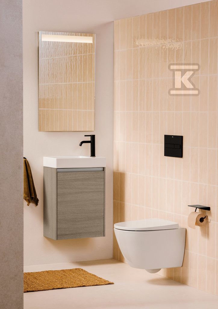 Miska WC ONA podwieszana Rimless CPT 48 cm biały połysk