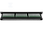 Patch panel OPTIMUM UTP kat.5e 48 portów LSA 1U