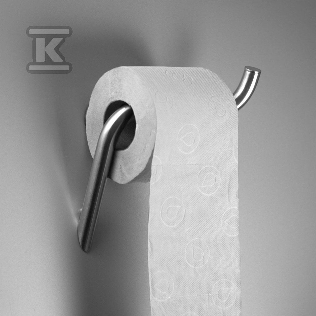 Uchwyt na papier toaletowy ścienny Silia, złoty