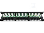 Patch panel STP kat.5e, 48 portów, IDC ALANTEC