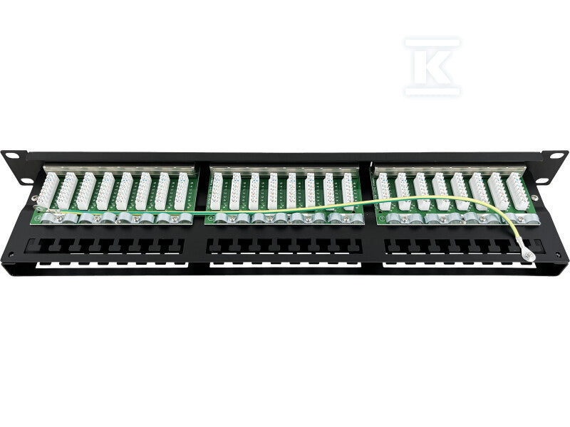 Patch panel STP kat.5e, 48 portów, IDC ALANTEC