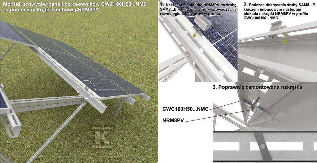 Śruba do łączenia konstrukcji SAM8X35E