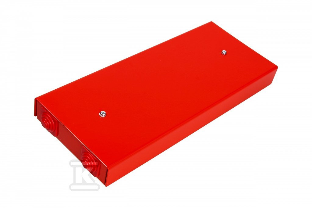 Puszka przeciwpożarowa, prostokątna, E90, przelotowa, 10x2x4mm2, 286x114x30 mm, PIP-7A P10x2x4