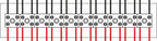Puszka przeciwpożarowa, prostokątna, E90, przelotowa, 10x2x4mm2, 286x114x30 mm, PIP-7A P10x2x4