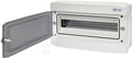 Obudowa natynkowa 18 mod. IP65 drzwi transparentne ECH-18PT