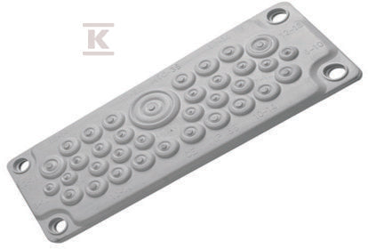 Przepust kablowy membranowy z śrubami M8 (1kpl) EH-TC-35-S