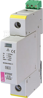 Ogranicznik przepięć T2 (C) ETITEC C T2 275/20 1+0 RC