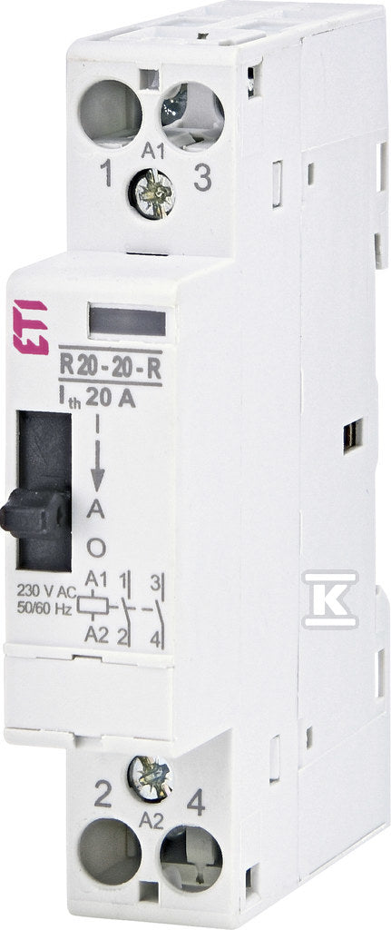 Stycznik modułowy R 20-20-R-230V AC