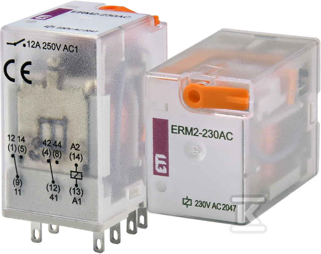 Przekaźnik 2 stykowy 230V AC ERM2-230AC