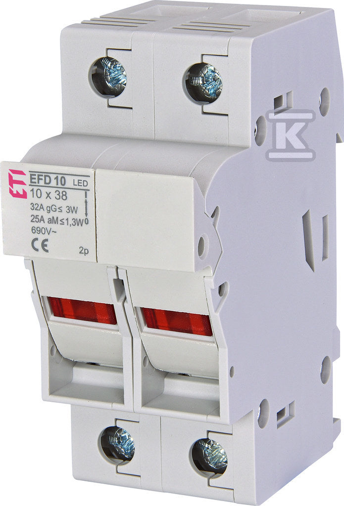 Rozłącznik bezpiecznikowy EFD 10 2p LED