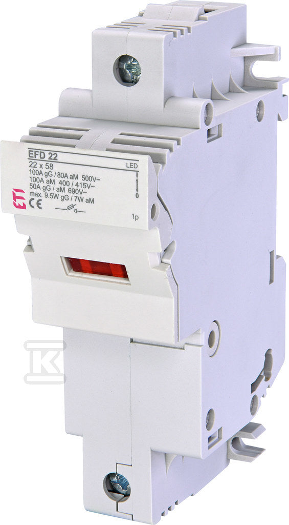 Rozłącznik bezpiecznikowy EFD 22 1p LED