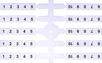 Oznacznik elastyczny (20 x 10 szt.) 11-20 (EO3)