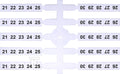 Oznacznik elastyczny (20 x 10 szt.) 21-30 (EO3)