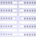 Oznacznik elastyczny (20 x 10 szt.) 1-10 (EO3)