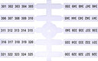 Oznacznik elastyczny (20 x 10 szt.) 1-10 (EO3)