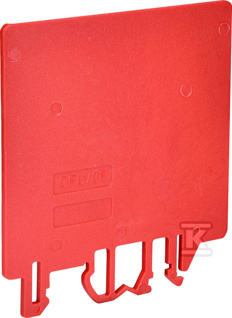 Plytka działowa do ESC-CBC.35B (czerwona) ESC-DFU/5/R