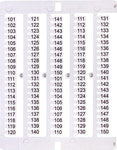 Oznacznik 451 do 500 (100 szt.) ES-NU0851451