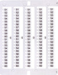 Oznacznik 451 do 500 (100 szt.) ES-NU0851451
