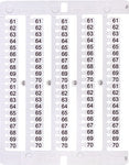 Oznacznik 451 do 500 (100 szt.) ES-NU0851451