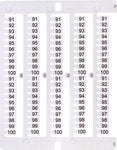 Oznacznik 451 do 500 (100 szt.) ES-NU0851451