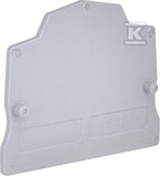 Płytka skrajna 1,5 mm2 do ESP-HMM.1, ESP-HTE.1 (szara) ESP-HMT.1/PT