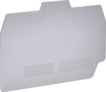 Płytka skrajna 10 mm2 do ESP-HMM.10, ESP-HTE.10 (szara) ESP-HMT.10/PT