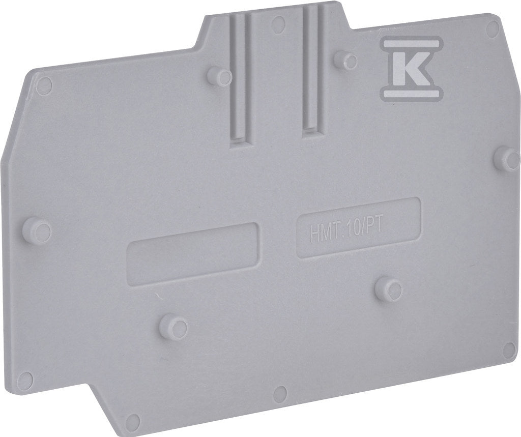 Płytka skrajna 10 mm2 do ESP-HMM.10, ESP-HTE.10 (szara) ESP-HMT.10/PT