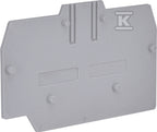 Płytka skrajna 10 mm2 do ESP-HMM.10, ESP-HTE.10 (szara) ESP-HMT.10/PT