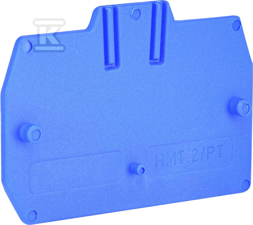 Płytka skrajna 2,5 mm2 do ESP-HMM.2B (niebieska) ESP-HMT.2/PTB