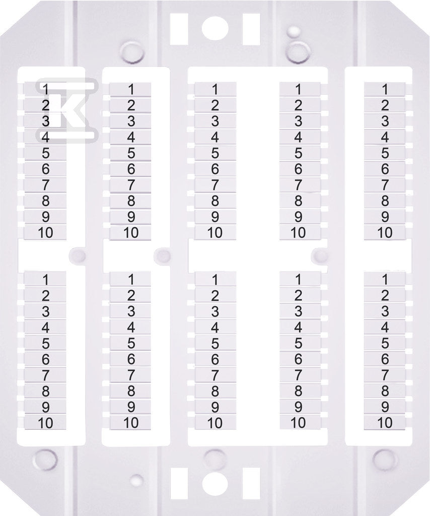 Oznacznik 1-10 (500 szt.) ESP-SHZ/1/1_10