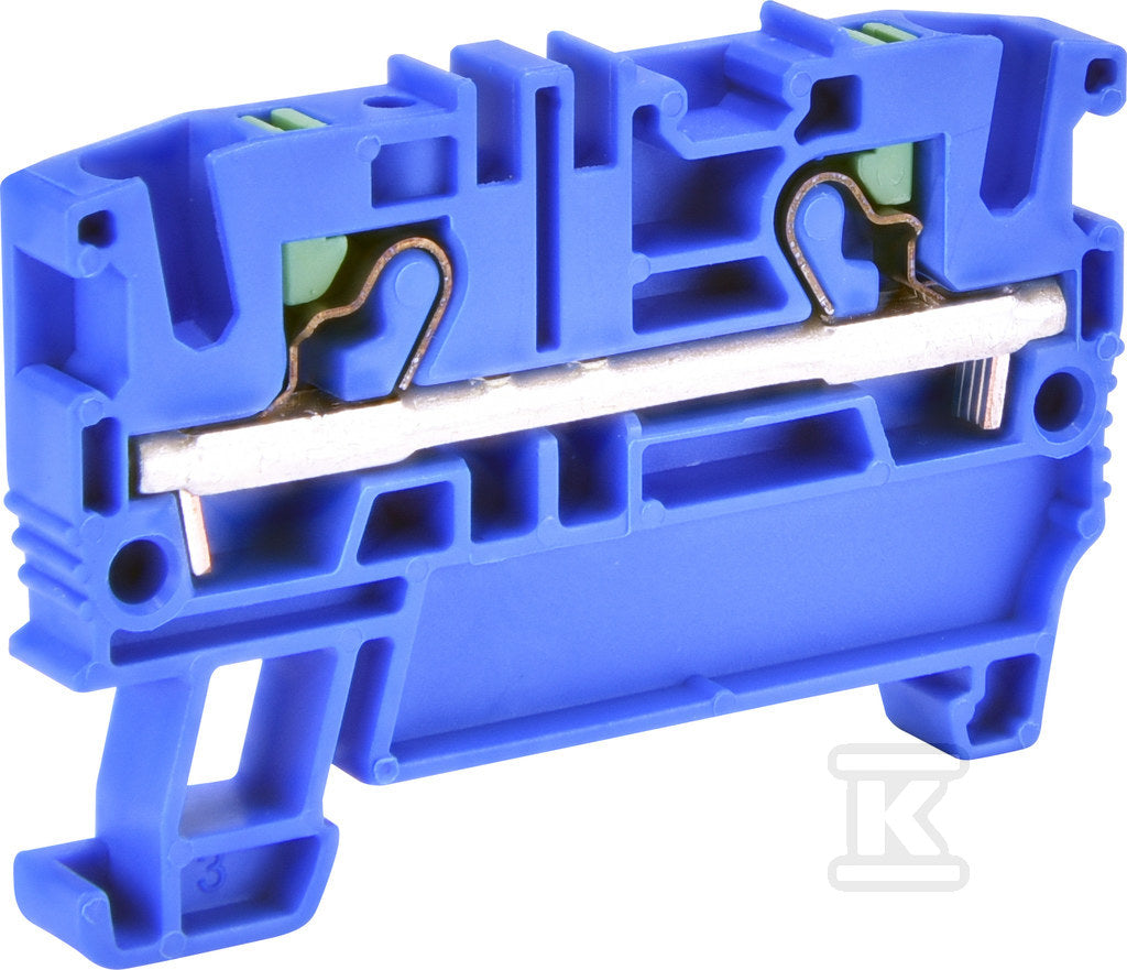 Złączka sprężynowa 4 mm2 PUSH-IN (niebieska) ESH-EFC.4B