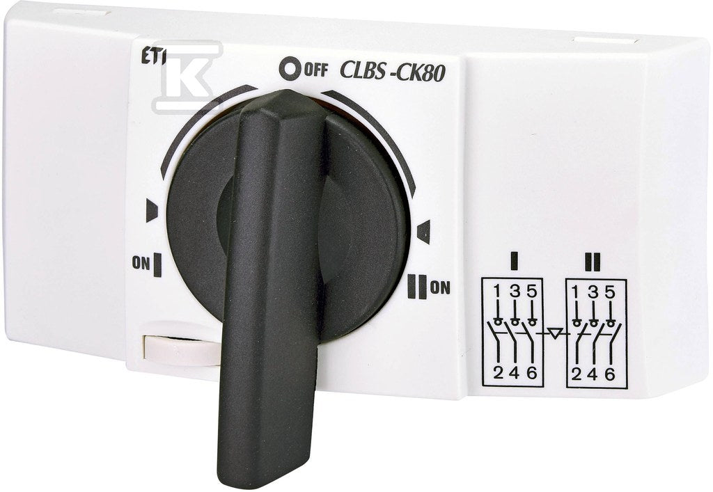 Adapter do budowy przełączników I-0-II CLBS-CK80