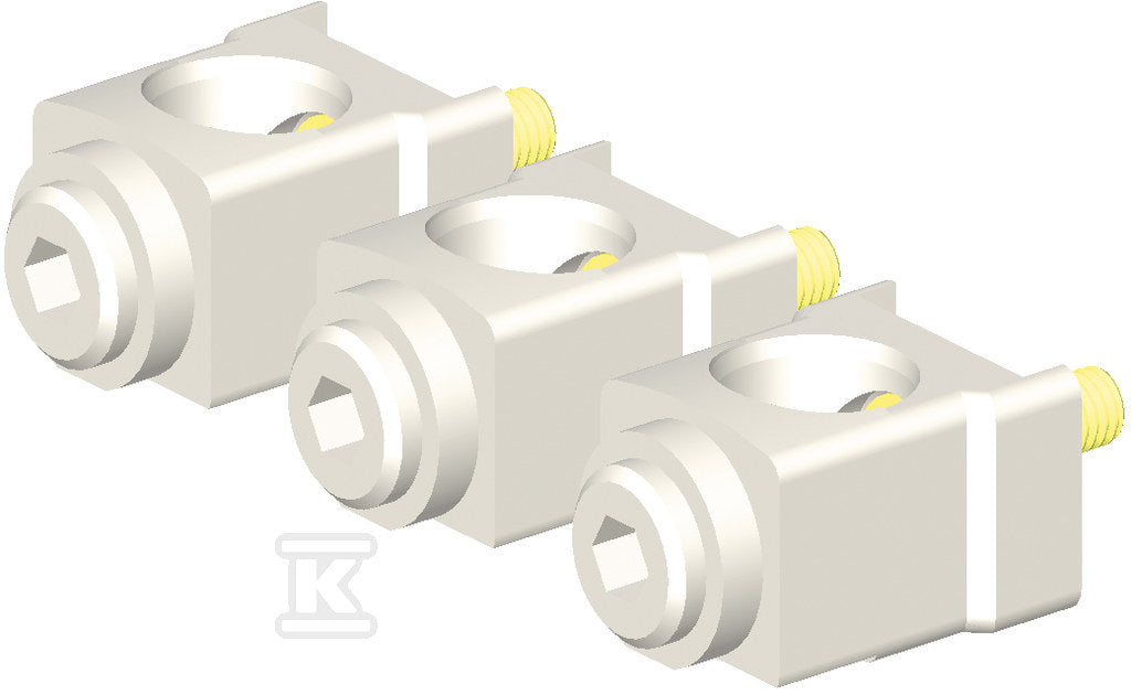 Zaciski klatkowe (1kpl=3szt.) SP2 250/3