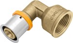 Kolano 90° mosiężne GW ultraPRESS - 16 Rp1/2"