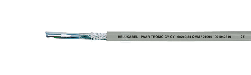 KABEL ELASTYCZNY 300/500V PA.TR.CY-CY 2X2X0,25 QMM STEROWNICZY PAR./PODW-EKRAN