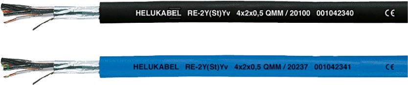 Kabel sterowniczy ekranowany RE-2Y(St)Yv 8x2x1,3 300V czarny
