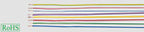 PRZEWÓD JEDNOŻYŁOWY H05V-K 1X0,75 QMM PUDEŁKOBRĄZ/BIAŁY 300/500V