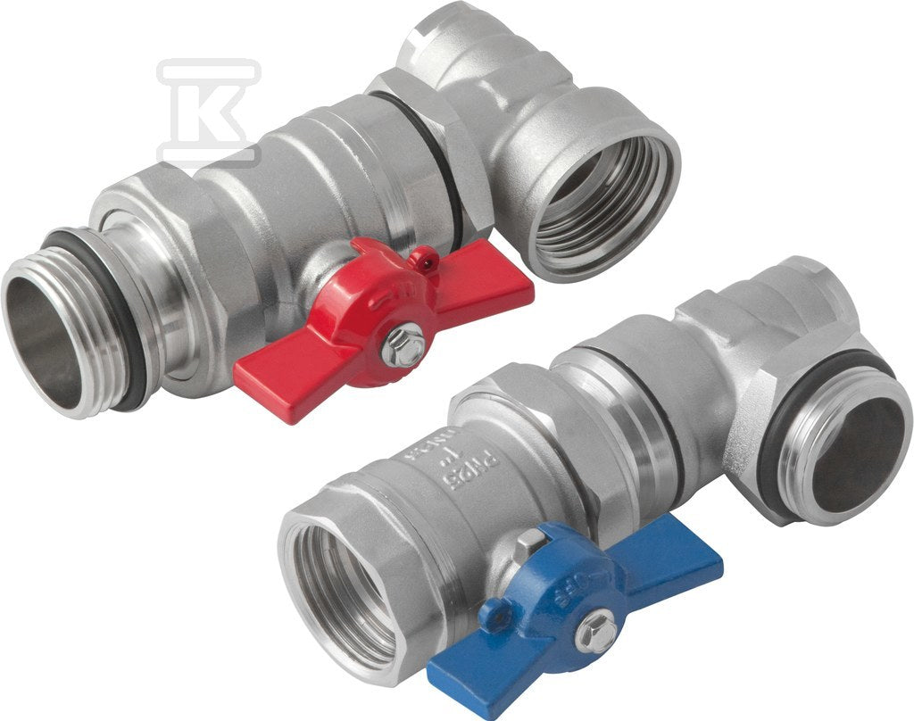 Zestaw przyłączeniowy kątowy SET-K - G1" x G1"