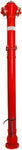 Hydrant zewnętrzny nadziemny HN3 DN80 H=2450mm, PN16, GJS-żeliwo sfero, podwójne zamknięcie - grzybek, kolumna stalowa