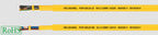 KABEL ELASTYCZNY 300/500V PUR ŻÓŁTY 2X1,5 QMM IZOL PUR, ŻYŁY KOLOROWE
