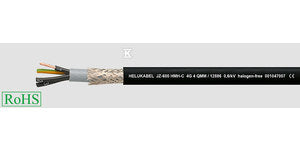 KABEL ELASTYCZNY 0,6/1 kV HMH-C JZ-600 HMH-C 12G1,5 QMM ŻYŁY CZAR.NUMER/BEZH EKRAN.