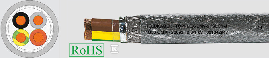 KABEL ELASTYCZNY 0,6/1kV TF-EMV-2YSLCY-J 4G120 QMM PODW.EKRAN/DO PRZETWOENIC CZ.