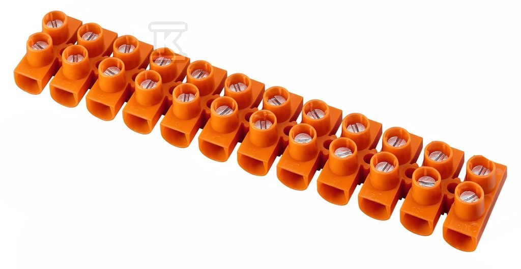 Listwa zaciskowa gwintowa termoplastyczna LTF12-16.0 pomarańczowy, STANDARD