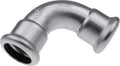 Kolano 90° Inox - 28