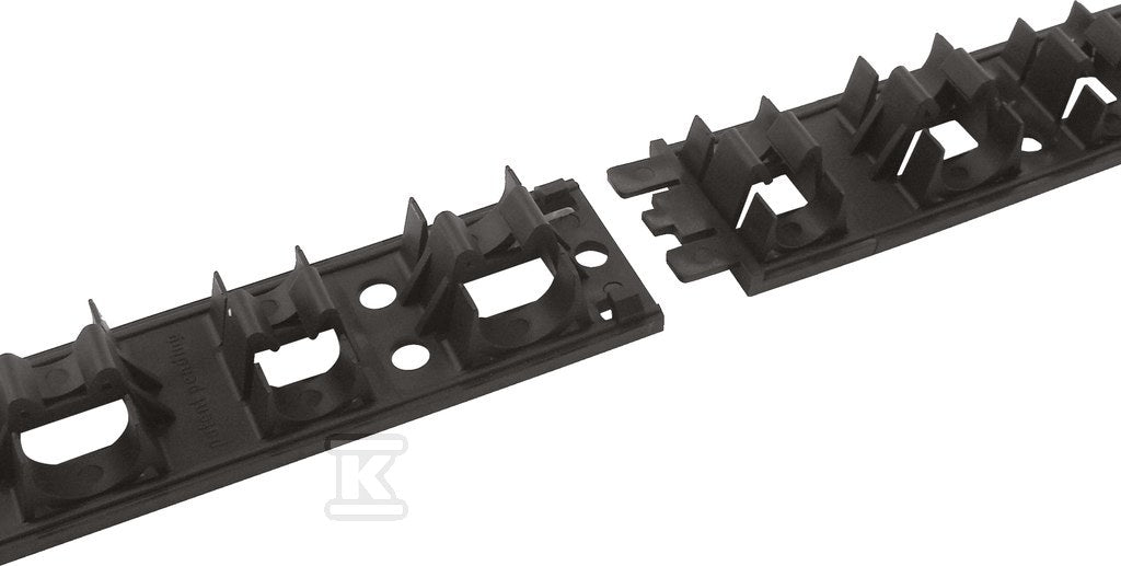 Listwa do mocowania rur o wys. 23 mm, dł. 1 m (5x0.2 m) - 12-17