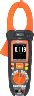 Cyfrowy miernik cęgowy do instalacji PV CMP-1015-PV. Produkt w komplecie z Certyfikatem Kalibracji.