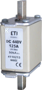 Wkładka topikowa WT/NH 00C DC - 440V NH000 50A/440V DC